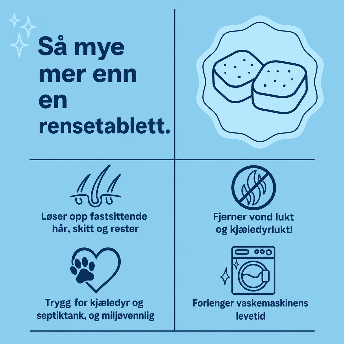 SepticSafe Vaskemaskinrens