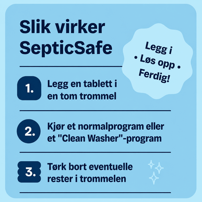 SepticSafe Vaskemaskinrens