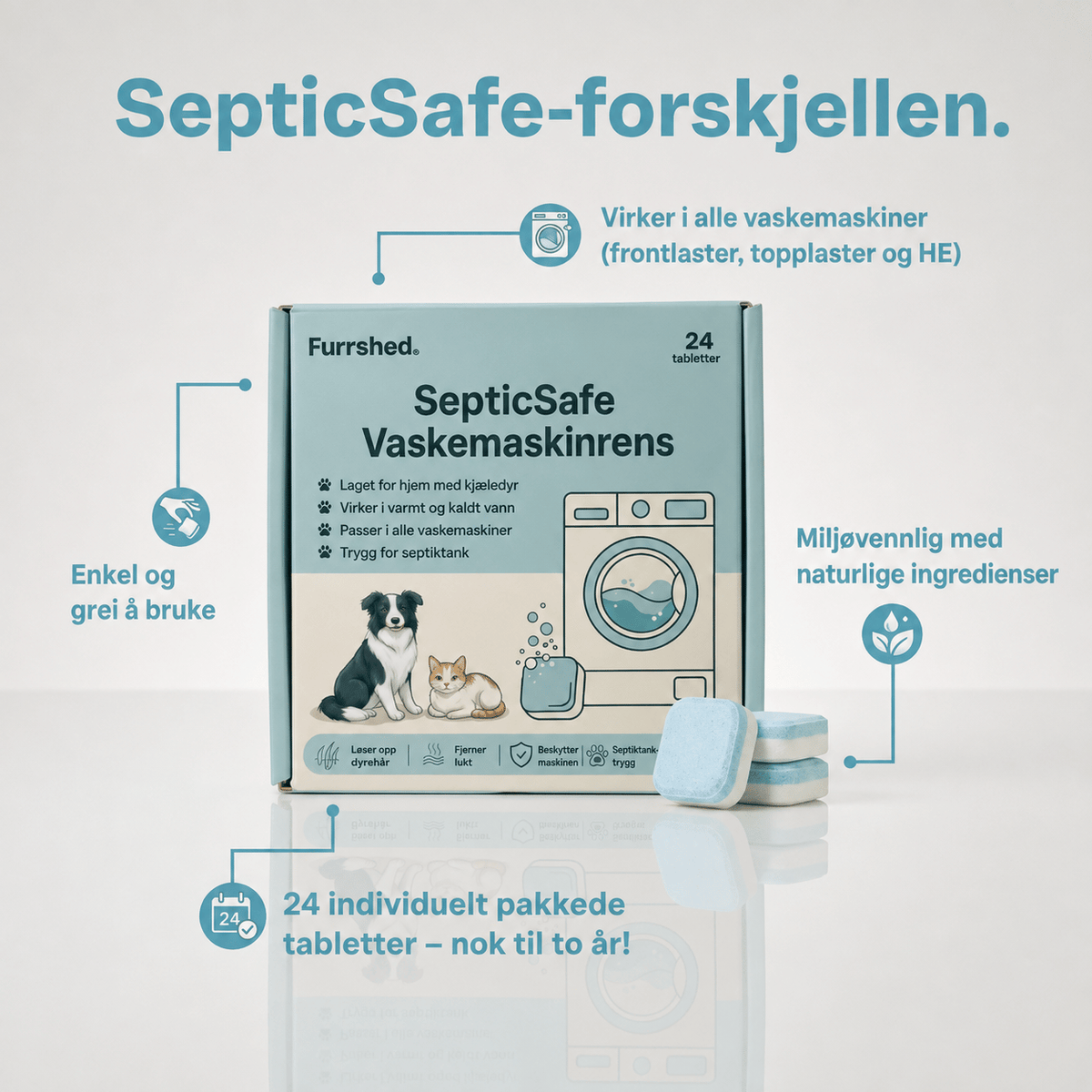 SepticSafe Vaskemaskinrens